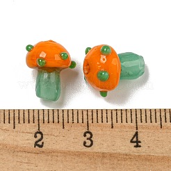 Handmade Lampwork Beads Strands&nbsp;LAMP-N025-03L