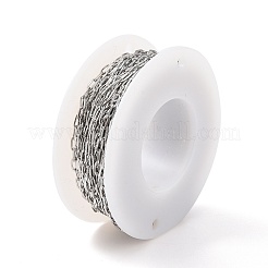 Tarnish Resistant 304 Stainless Steel Cable Chains&nbsp;CHS-C002-03P-03