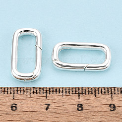 Brass Spring Gate Rings&nbsp;KK-WH20009-01S-A