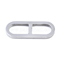 Non-Tarnish 304 Stainless Steel Link Connectors&nbsp;LS-STAS-T059-25B-P