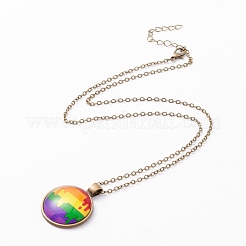 Rainbow Pride Necklace&nbsp;NJEW-F290-01I