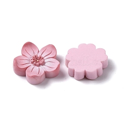 Cherry Blossom Flower/Donut/Ice Cream Macaron Color Resin Decoden Cabochons&nbsp;RESI-B019-01