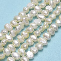 Natural Cultured Freshwater Pearl Beads Strands&nbsp;PEAR-A005-07E
