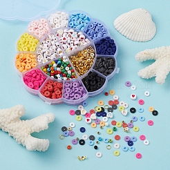 DIY Jewelry Making Polymer Clay Beads Kit&nbsp;DIY-YW0004-77