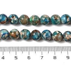Dyed Natural Regalite/Imperial Jasper/Sea Sediment Jasper Beads Strands&nbsp;G-B124-C01-21