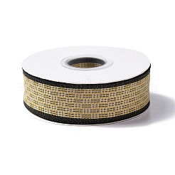 10ヤードのフラットナイロン編みリボン  DIYのジュエリーには  小麦  1インチ（25mm）&nbsp;OCOR-C004-01A