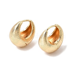 Brass Hoop Earrings for Women&nbsp;KK-CBACA55-04G