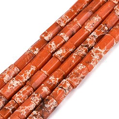 Dyed Synthetic Imperial Jasper Beads Strands&nbsp;GG-N002-01A-17