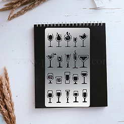 4Pcs 4 Style 304 Stainless Steel Cutting Dies Stencils&nbsp;DIY-BC0003-60