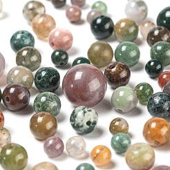 340Pcs 4 Style Natural Indian Agate Beads&nbsp;G-LS0001-46