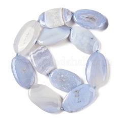Natural Blue Lace Agate Beads Strands&nbsp;G-H006-A01-02