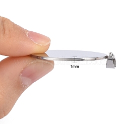 Tarnish Resistant 304 Stainless Steel Pendants&nbsp;STAS-P063-09P