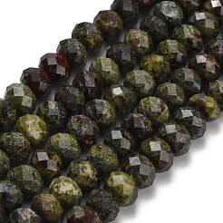 Natural Dragon Blood Beads Strands&nbsp;G-Z111-A22