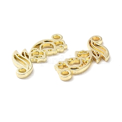 Eco-Friendly Alloy Connector Charms&nbsp;PALLOY-M215-06G