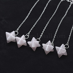 Chakra Natural Rose Quartz Dowsing Pendulums&nbsp;X-G-F516-01C