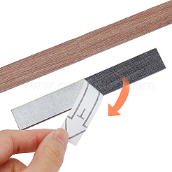 ミニPVCフロアステッカー100枚  ドールハウス家具アクセサリー  長方形  シエナ  100x15x1.5mm&nbsp;AJEW-GO0005-53