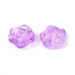 Baking Paint Transparent Glass Beads&nbsp;DGLA-N018-01G