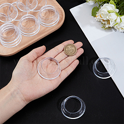 プラスチック製スポーツボール展示台座  円錐形  透明  3.65~4.65x1.5cm  14pc&nbsp;ODIS-GF0001-16B