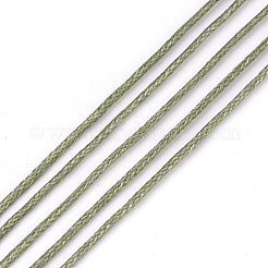 ワックスコットンコード  ダークオリーブグリーン  1mm  約360ヤード/バンドル（330m /バンドル）&nbsp;YC-S007-1mm-264