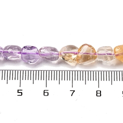 Natural Amethyst & Citrine Beads Strands&nbsp;G-L610-B06-01