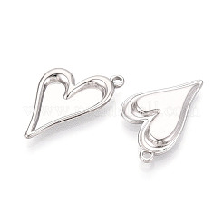 304 Stainless Steel Pendant Cabochon Settings&nbsp;STAS-T067-65P