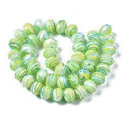 Handmade Lampwork Beads Strands&nbsp;LAMP-T007-13C