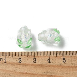 Handmade Foil Lampwork Bumpy Beads Strands&nbsp;FOIL-Z001-05E