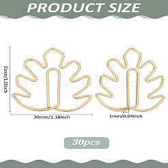 30Pcs Iron Paper Clips&nbsp;AJEW-LP0004-93