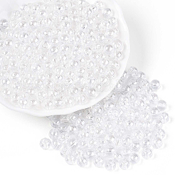 500Pcs Transparent Glass Seed Beads&nbsp;SEED-PA0001-08A