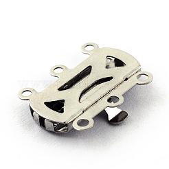 Tarnish Resistant 304 Stainless Steel Box Clasps&nbsp;STAS-Q194-26