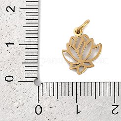 Ion Plating(IP) 304 Stainless Steel Charms&nbsp;STAS-R135-12G