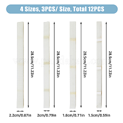 製本用ホットメルト接着剤ストリップ4種類  古いレース  285x15~22x1mm  3個/スタイル  12個/袋&nbsp;FIND-FH0008-26A