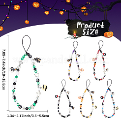 DIY Halloween Themed Bracelet Kits&nbsp;DIY-SC0031-79