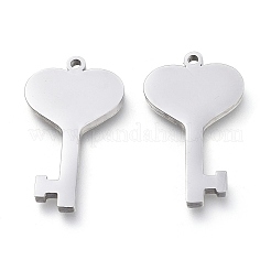 304 Stainless Steel Pendants&nbsp;STAS-WH0016-05-P01