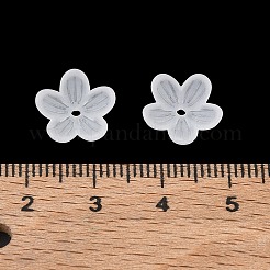 Acrylic Frosted Bead Caps&nbsp;AC-CBA81FF-02