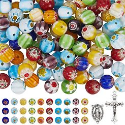 DIY Rosary Bead Jewelry Making Finding Kits&nbsp;DIY-SC0031-64
