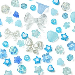 DIY Acrylic & ABS Plastic Imitation Pearl Beads Bracelets Jewelry Making Kits&nbsp;DIY-FS0006-24B