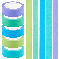 5 Rolls 5 Colors Masking Tape&nbsp;AJEW-CP0009-37