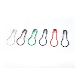 アイアン製ひょうたんピン  編みステッチマーカー  ミックスカラー  22x9.5~10x1.5mm  約50PCS /カラー  1200個/箱&nbsp;IFIN-WH0045-01