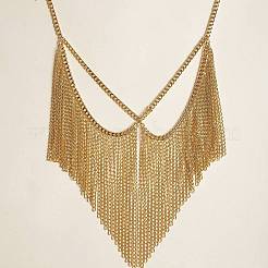 Alloy Curb Chain Tassel Waist Belly Chain Skirts for Women&nbsp;FS-WGCE963-01