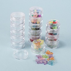 プラスチックビーズ収納ケース  19センチの長さ  幅8.5cm  高さ3.5センチ  容量：5ml（0.17液量オンス）&nbsp;LS-C025Y