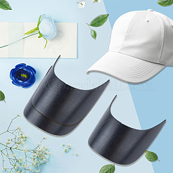 10Pcs PE Plastic Hat Brim Board for Peaked Cap&nbsp;DIY-CP0013-58B