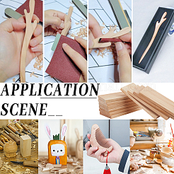 Unfinished Wood Sheets&nbsp;DIY-WH0034-92B