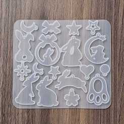 Rabbit Earrings Pendants DIY Silicone Mold&nbsp;X1-DIY-Q033-08B