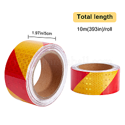 Waterproof EPT(Ethylene Propylene Terpolymer) & PVC Reflective Self-adhesive Tape&nbsp;DIY-WH0030-82A
