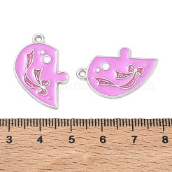 Alloy Enamel Pendants&nbsp;AL-CBA292F-01G-P