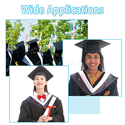 1Pc Polyester Graduation Gown Hood&nbsp;AJEW-FH0003-25A