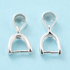 925 Sterling Silver Ice Pick Pinch Bails&nbsp;STER-Z001-121S-03