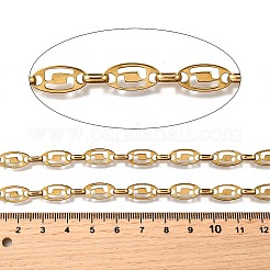 Ion Plating(IP) 304 Stainless Steel Oval Link Chains&nbsp;CHS-S012-25G