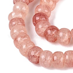 Ombre Effect Dyed Glass Beads Strands&nbsp;X-GLAA-Q106-05A-A09